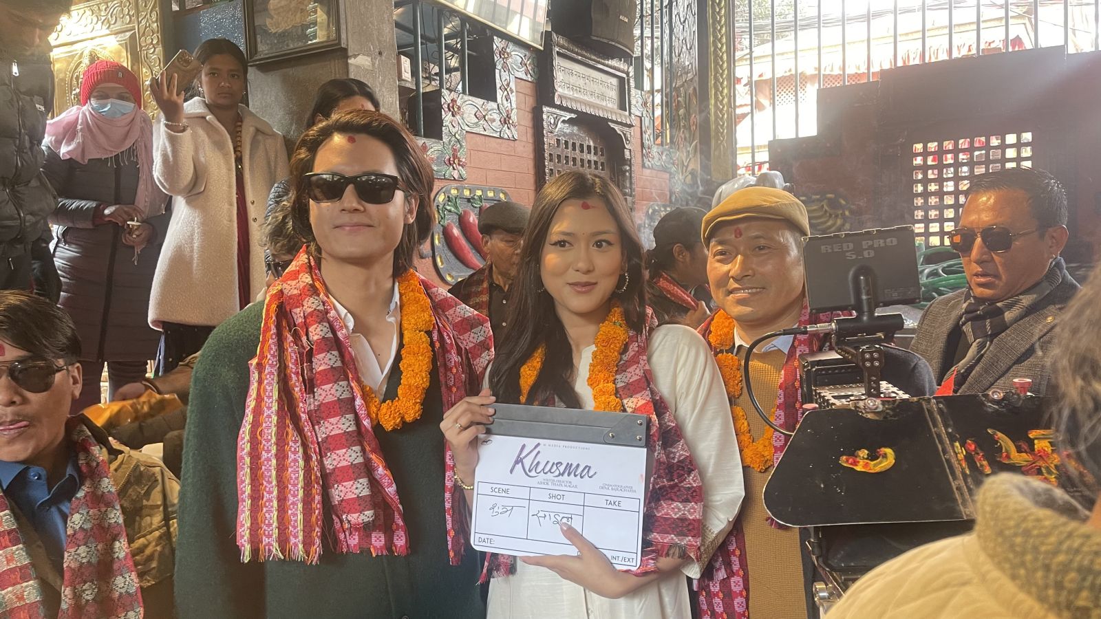 Dhiraj magar and Upasana shing thakuri (1)